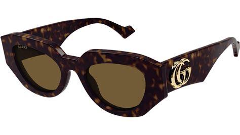 Gucci GG1421S 002 Sunglasses in Tortoise.